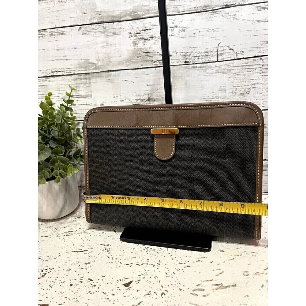 Dunhill Brown Clutch bag